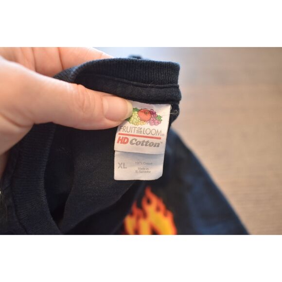 Thrasher Magazine Graphic Tee Short Sleeve Black Skateboarding Mens XL - Picture 2 of 4